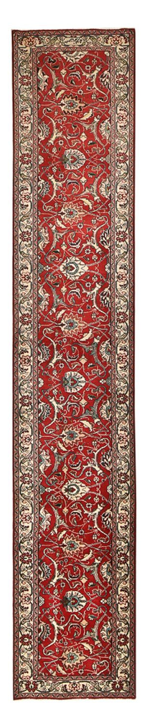 Läufer Perser - Täbriz - 458 x 81 cm - rot