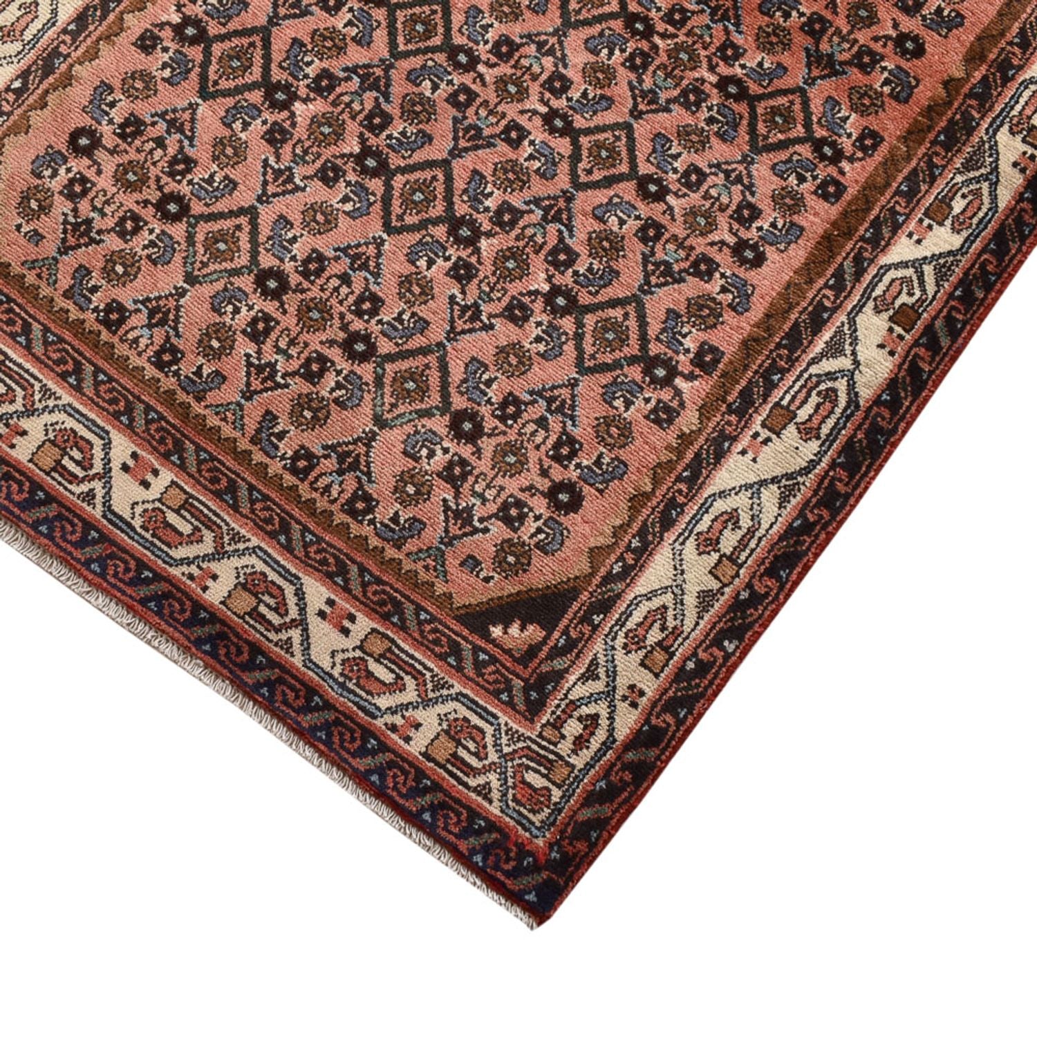 Läufer Perser - Nomadic - 295 x 85 cm - dunkelbeige