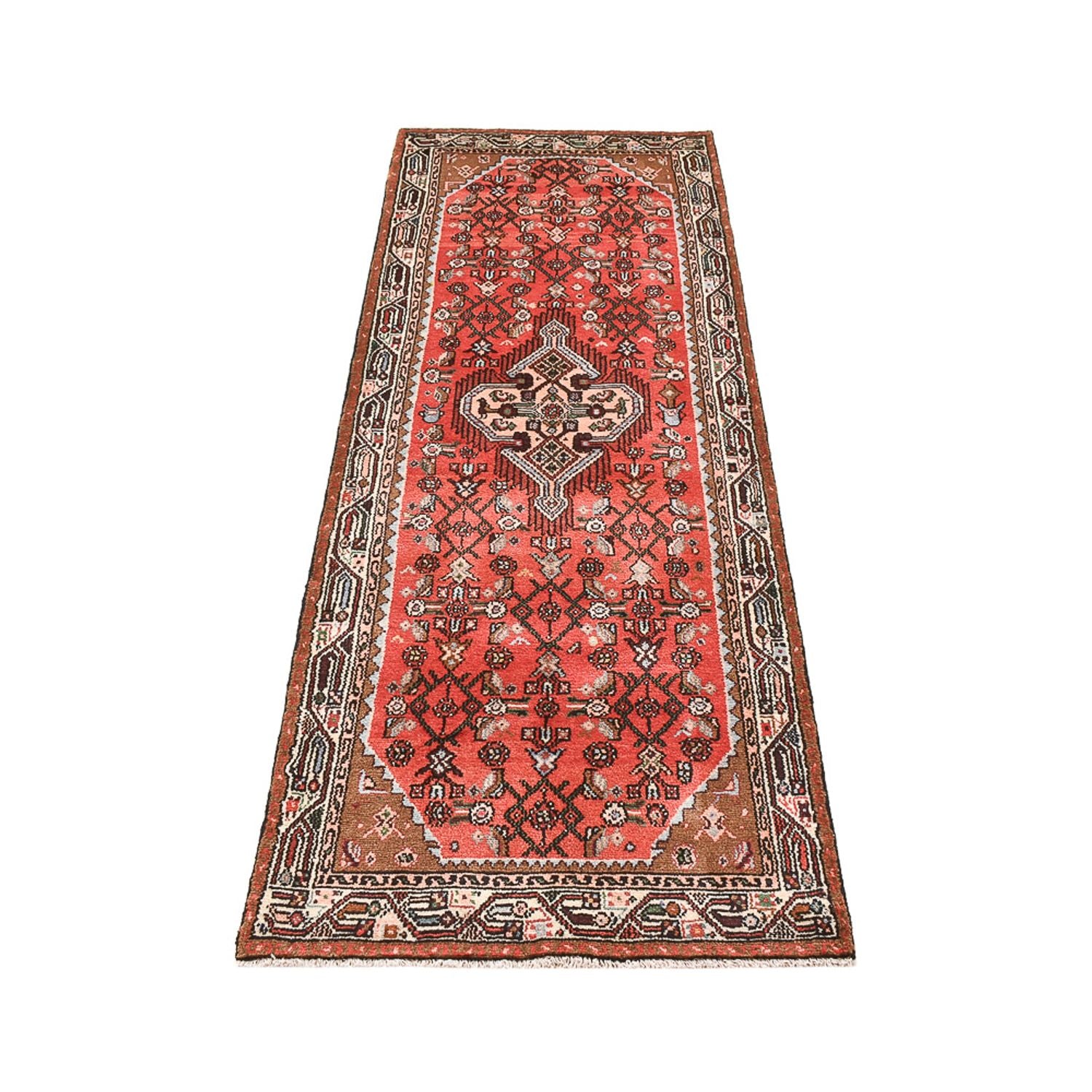 Läufer Perser - Nomadic - 203 x 74 cm - hellrot