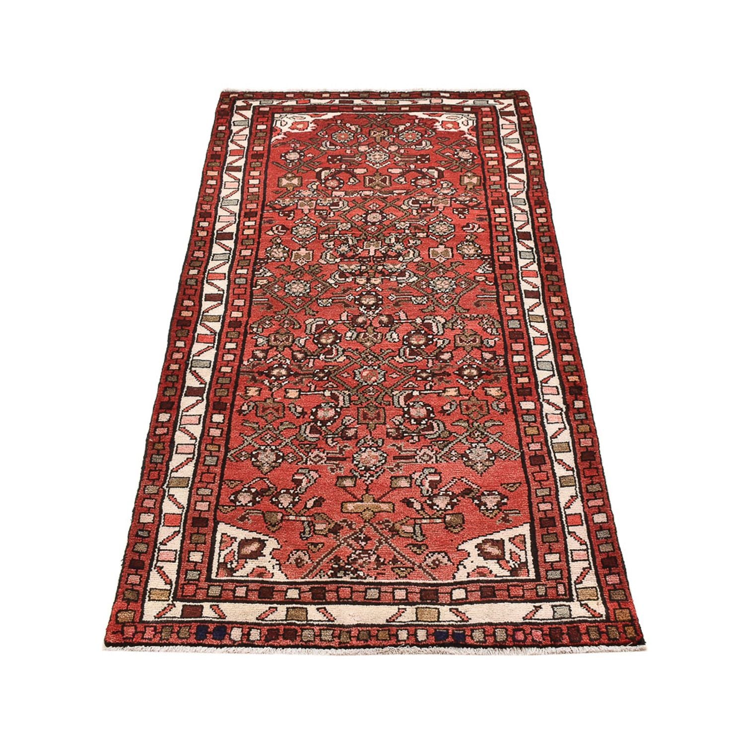 Perserteppich - Nomadic - 169 x 82 cm - rot