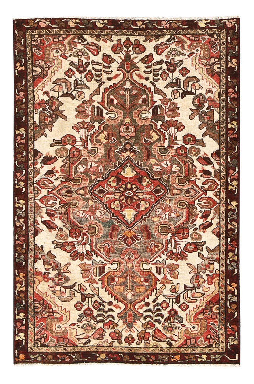 Perserteppich - Nomadic - 150 x 95 cm - mehrfarbig