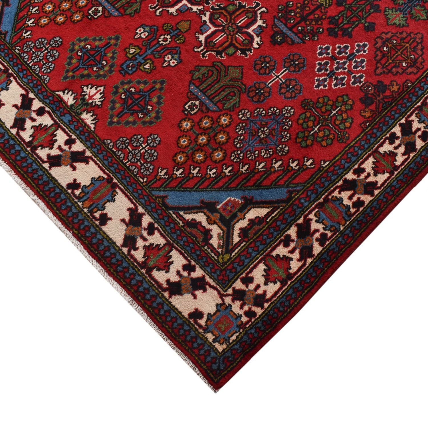 Läufer Perser - Nomadic - 398 x 122 cm - rot