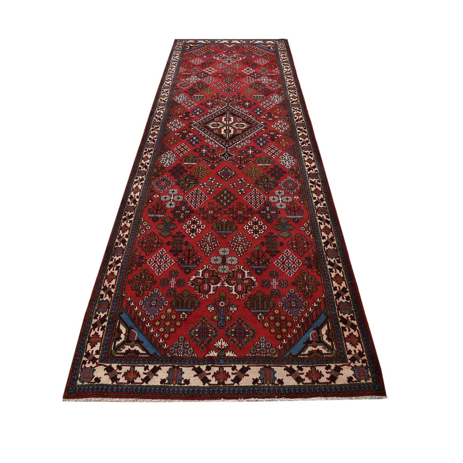 Läufer Perser - Nomadic - 398 x 122 cm - rot