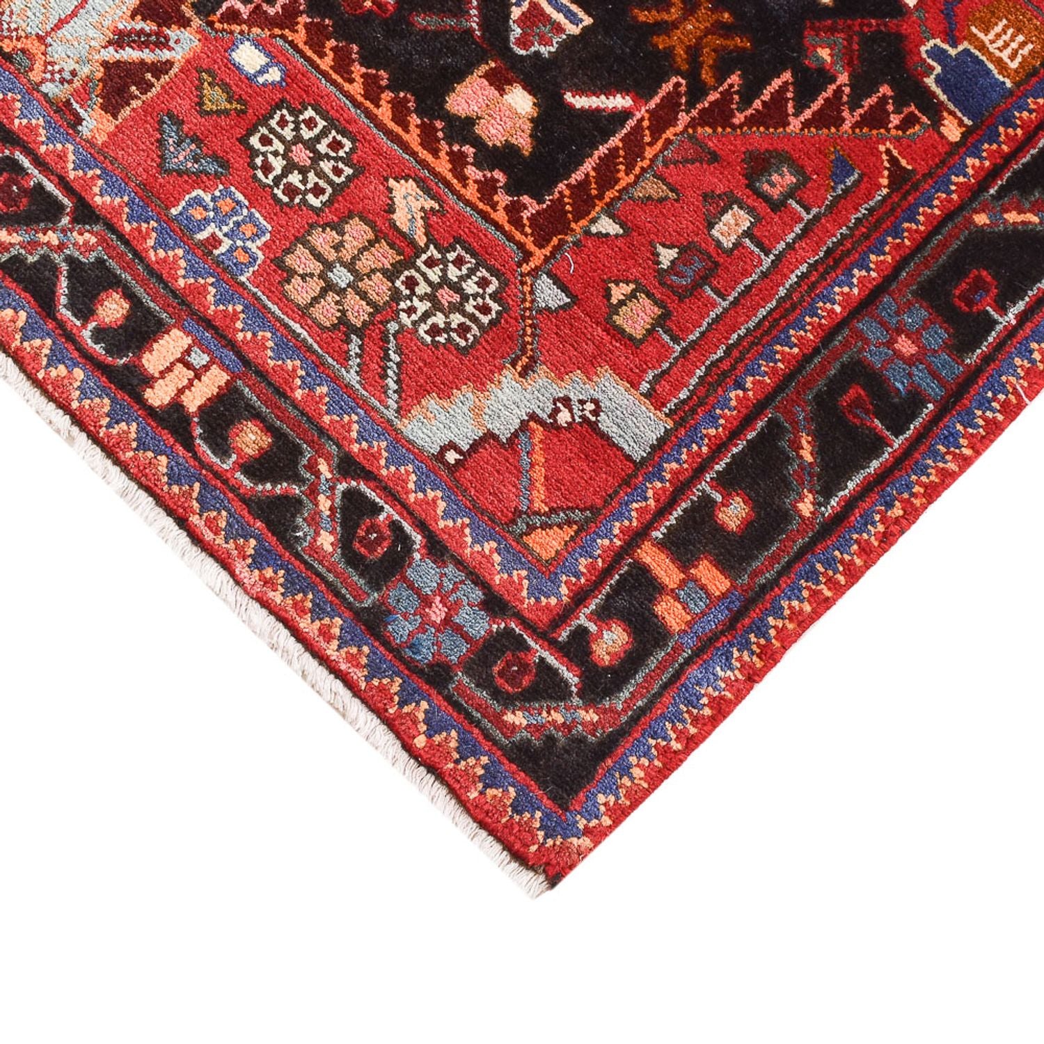 Perserteppich - Nomadic - 147 x 100 cm - rot