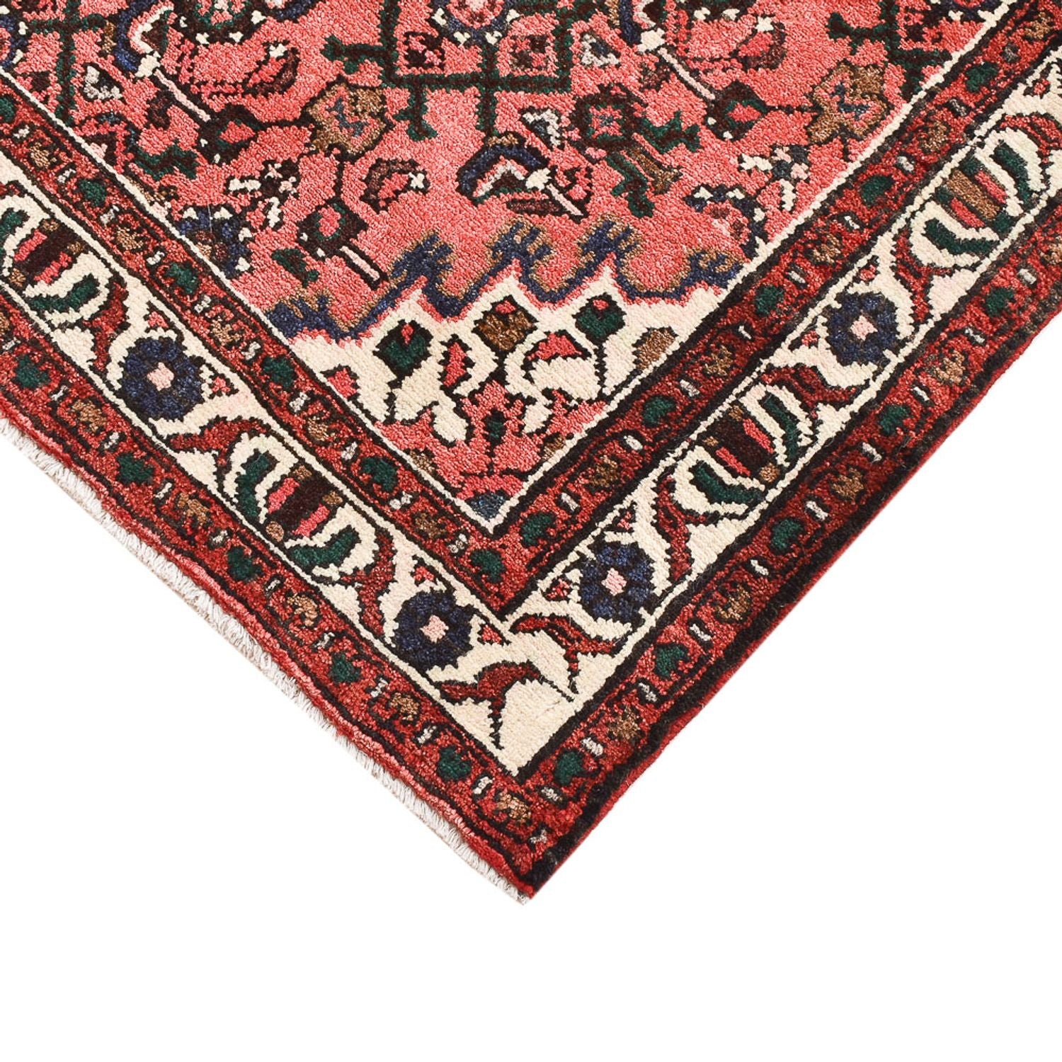 Perserteppich - Nomadic - 149 x 107 cm - hellrot