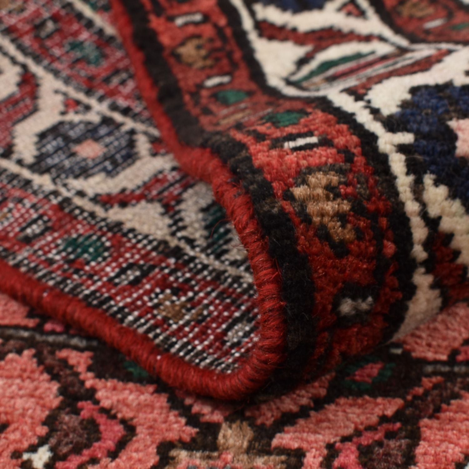 Perserteppich - Nomadic - 149 x 107 cm - hellrot