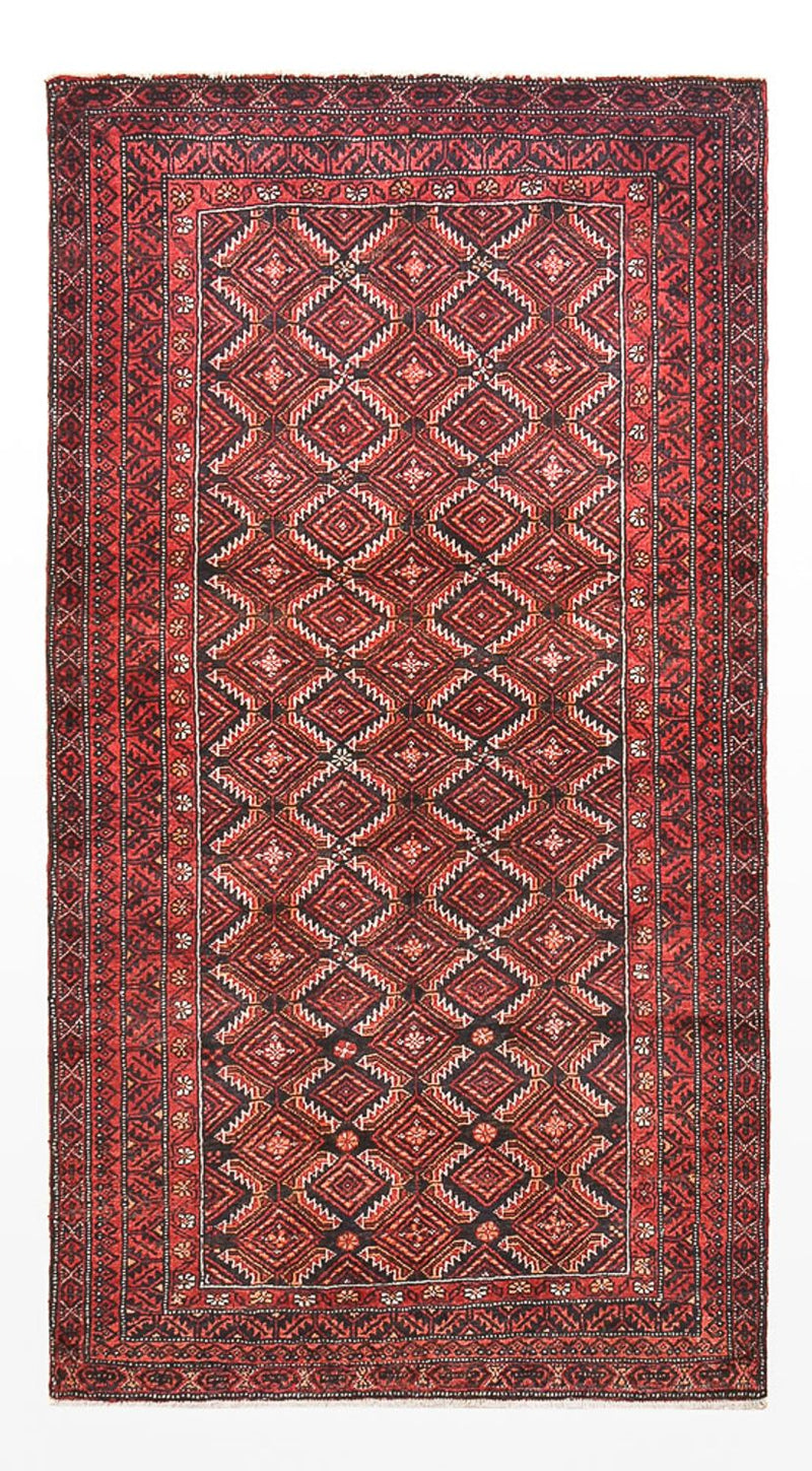Läufer Belutsch - 180 x 93 cm - rot