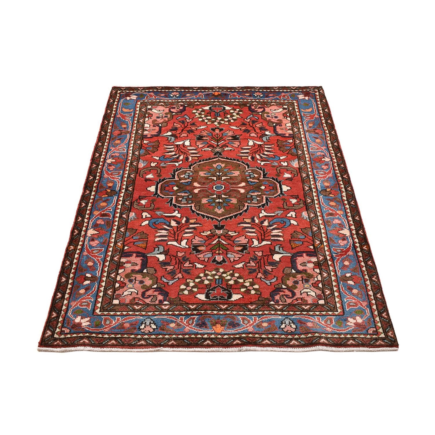 Perserteppich - Nomadic - 157 x 112 cm - rot