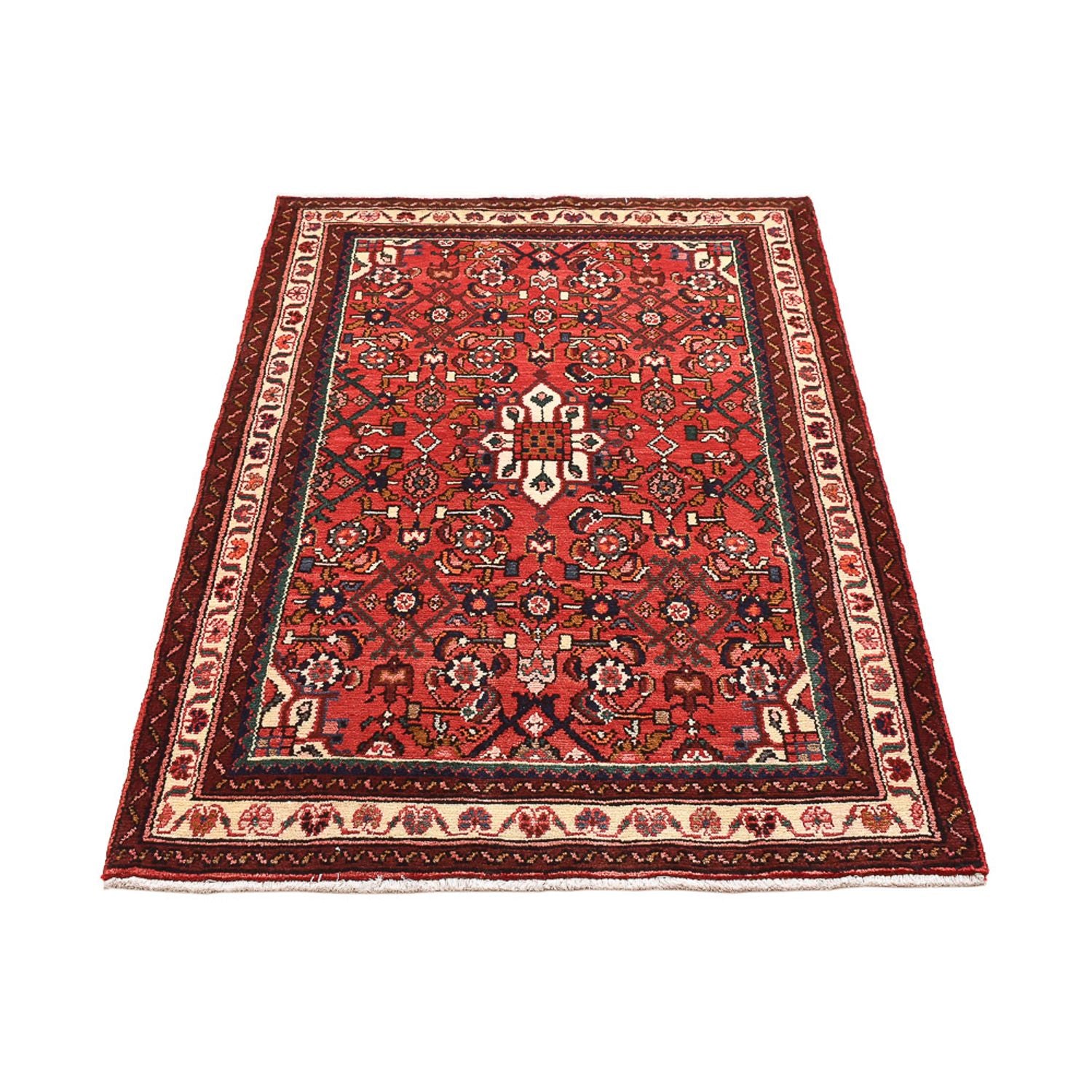 Perserteppich - Nomadic - 153 x 103 cm - rot