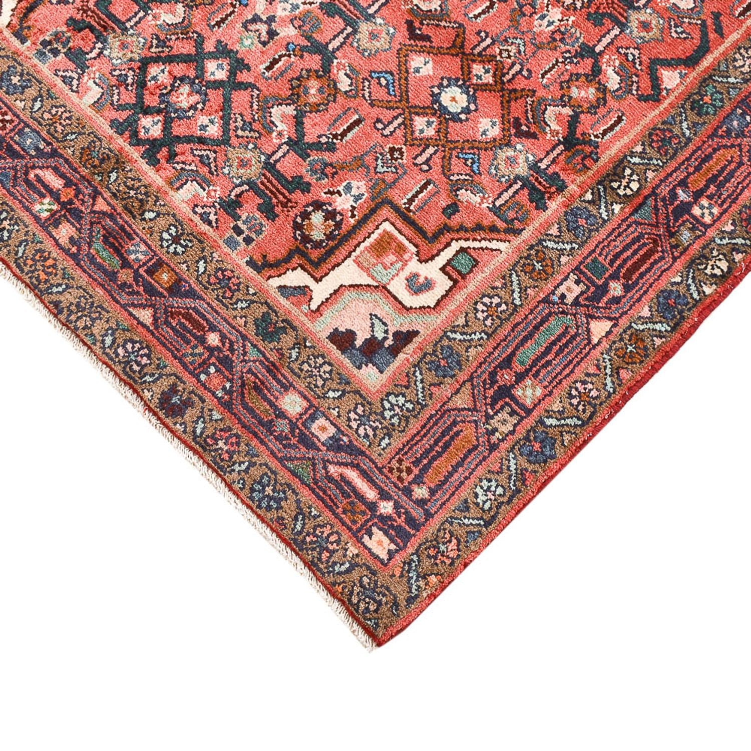Perserteppich - Nomadic - 150 x 100 cm - hellrot