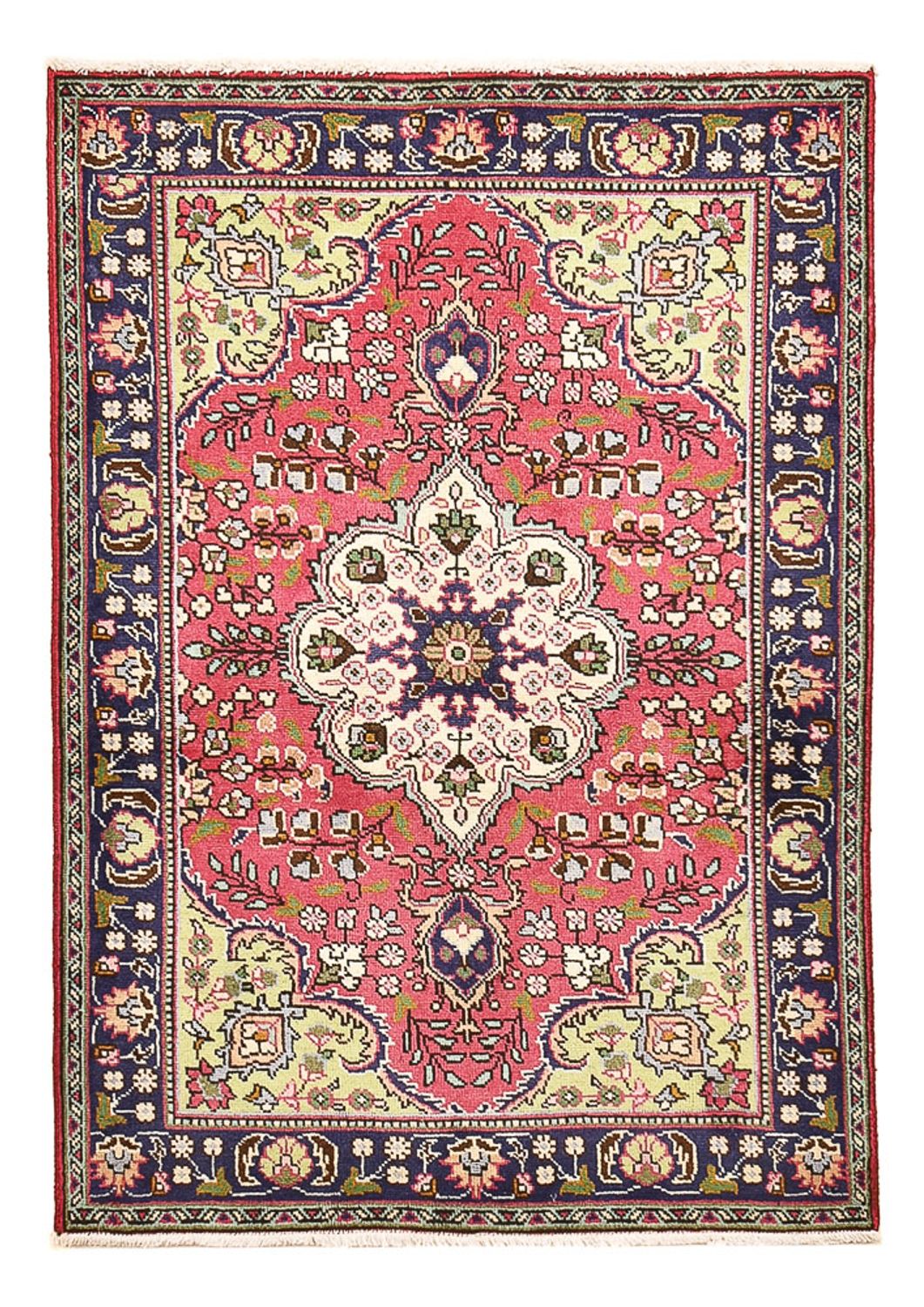 Perserteppich - Täbriz - 144 x 100 cm - hellrot