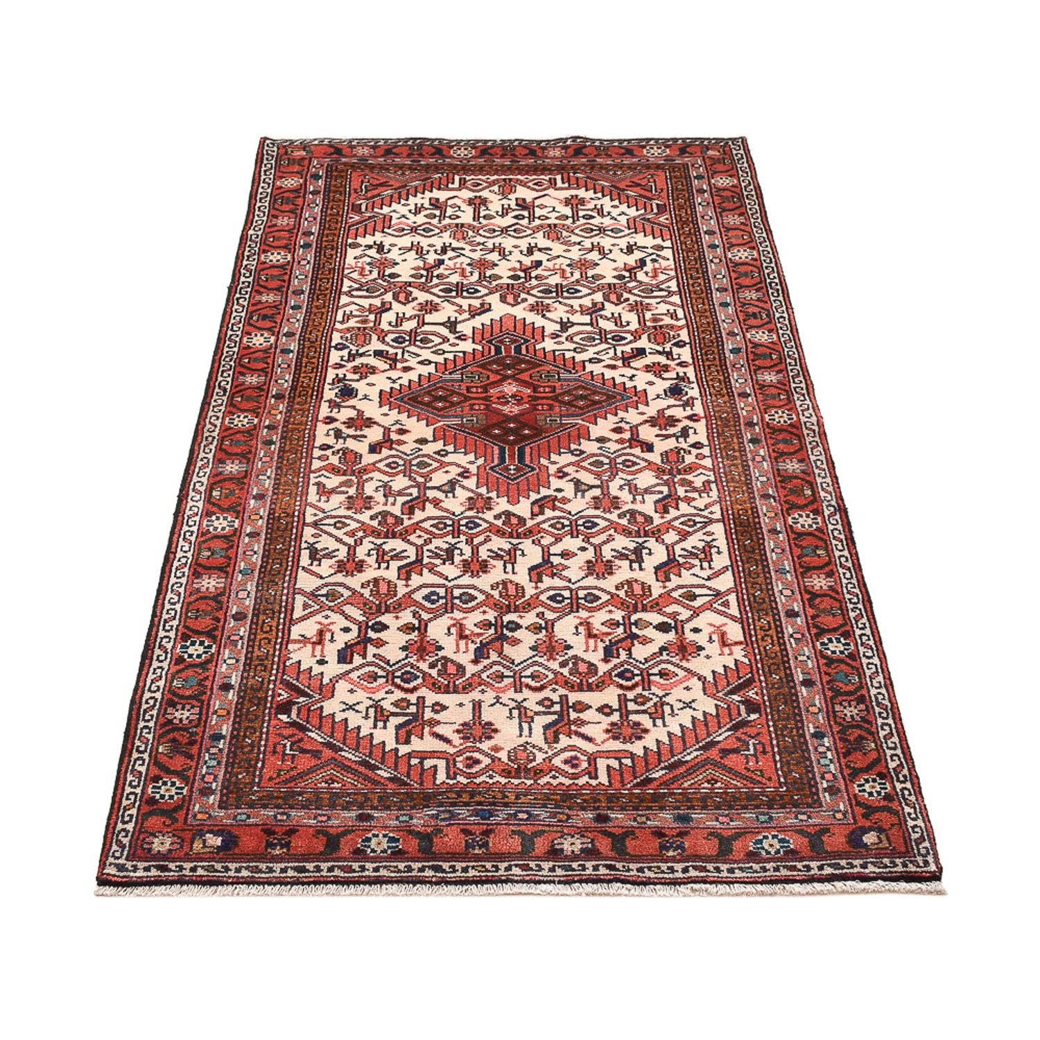 Perserteppich - Nomadic - 170 x 93 cm - mehrfarbig