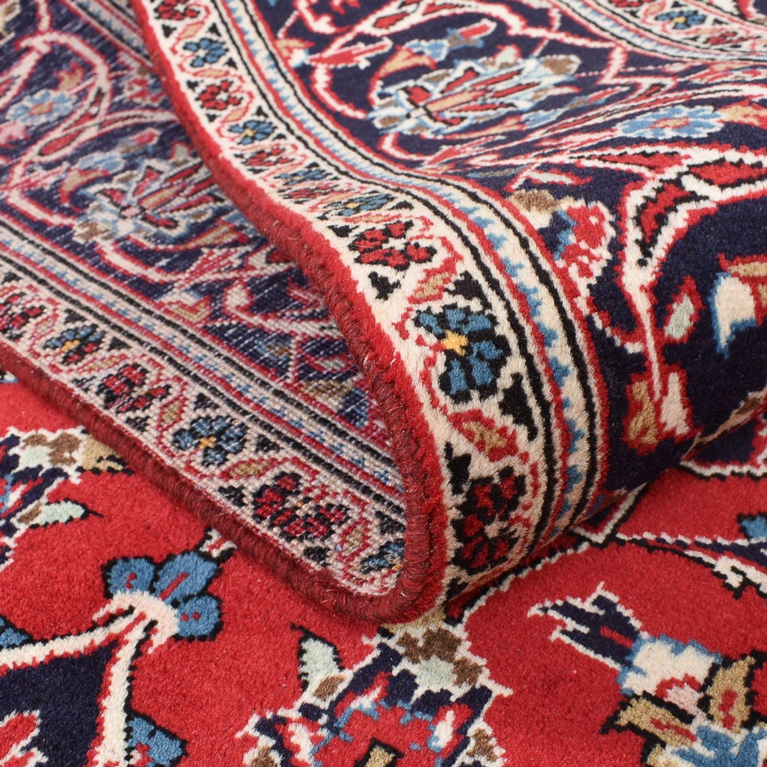 Perserteppich - Keshan - 253 x 144 cm - rot