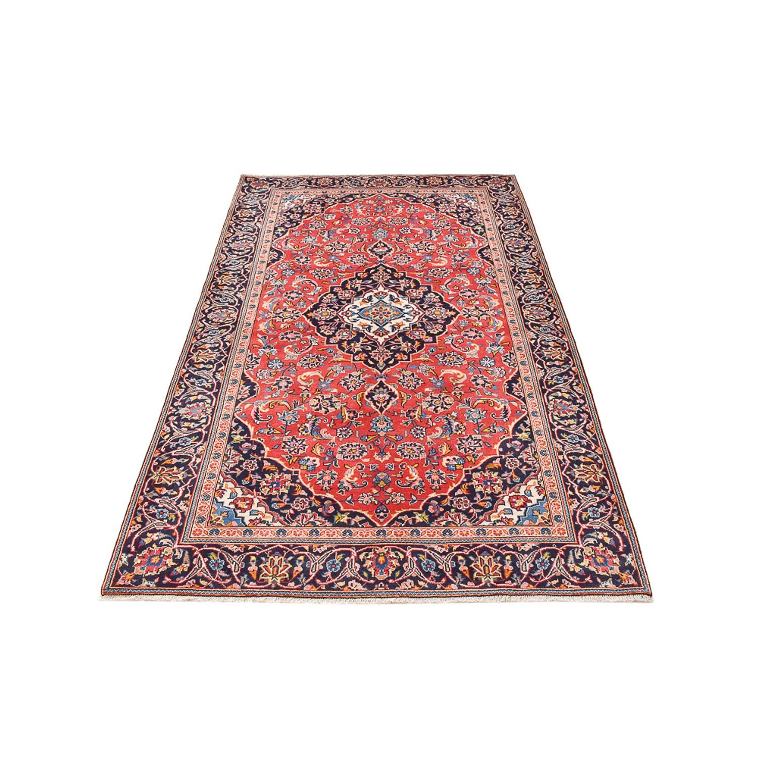 Perserteppich - Keshan - 235 x 140 cm - rot