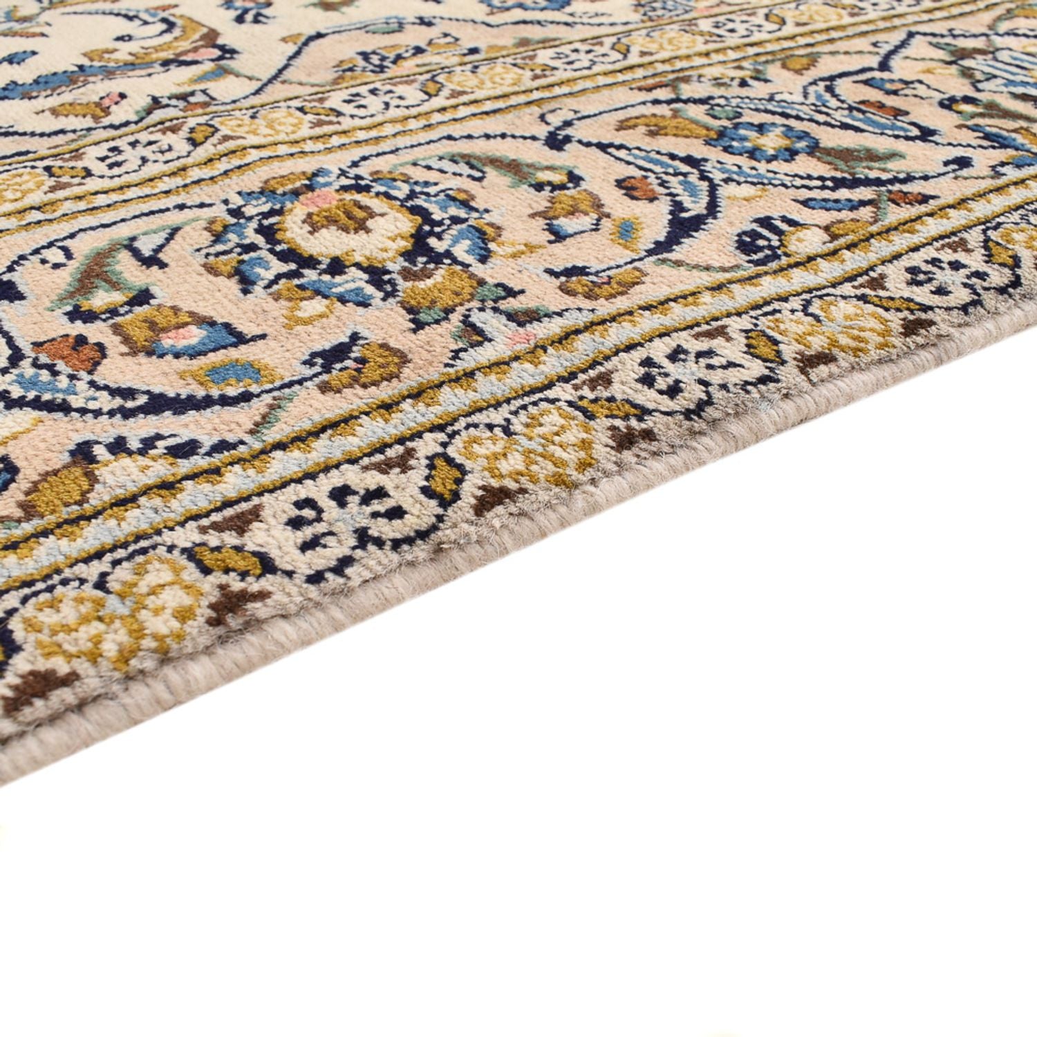 Perserteppich - Keshan - 264 x 145 cm - sand