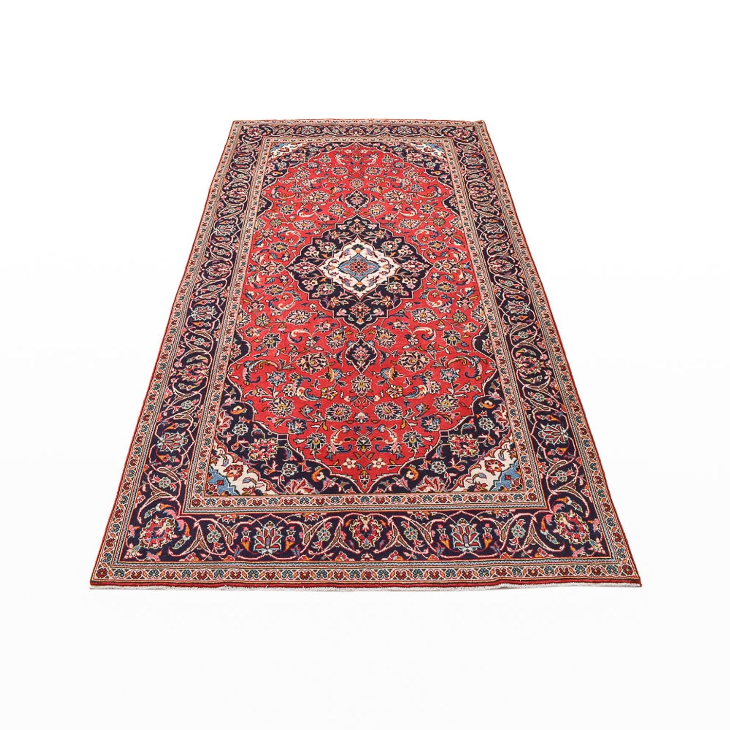 Perserteppich - Keshan - 270 x 144 cm - rot