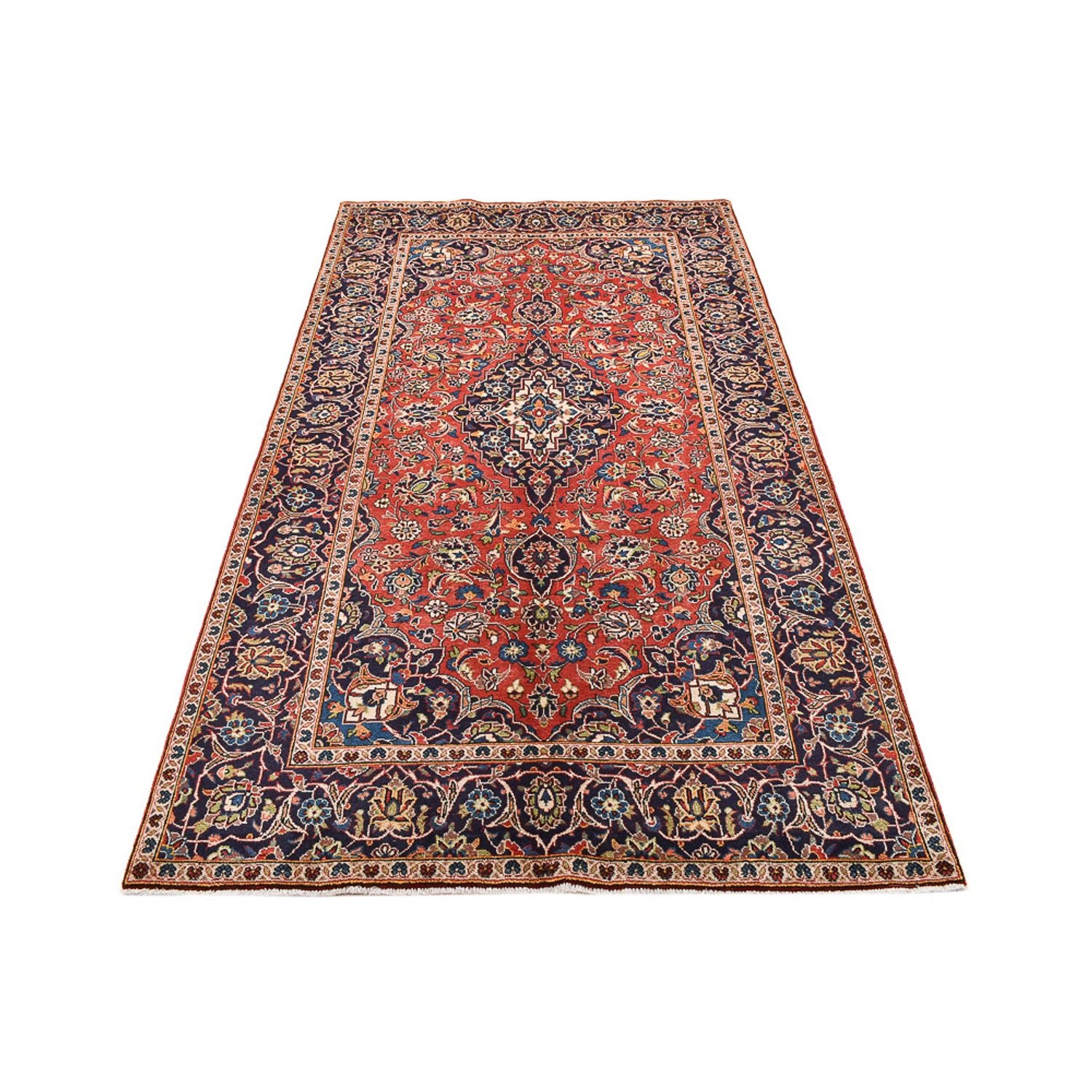 Perserteppich - Keshan - 263 x 146 cm - hellrot