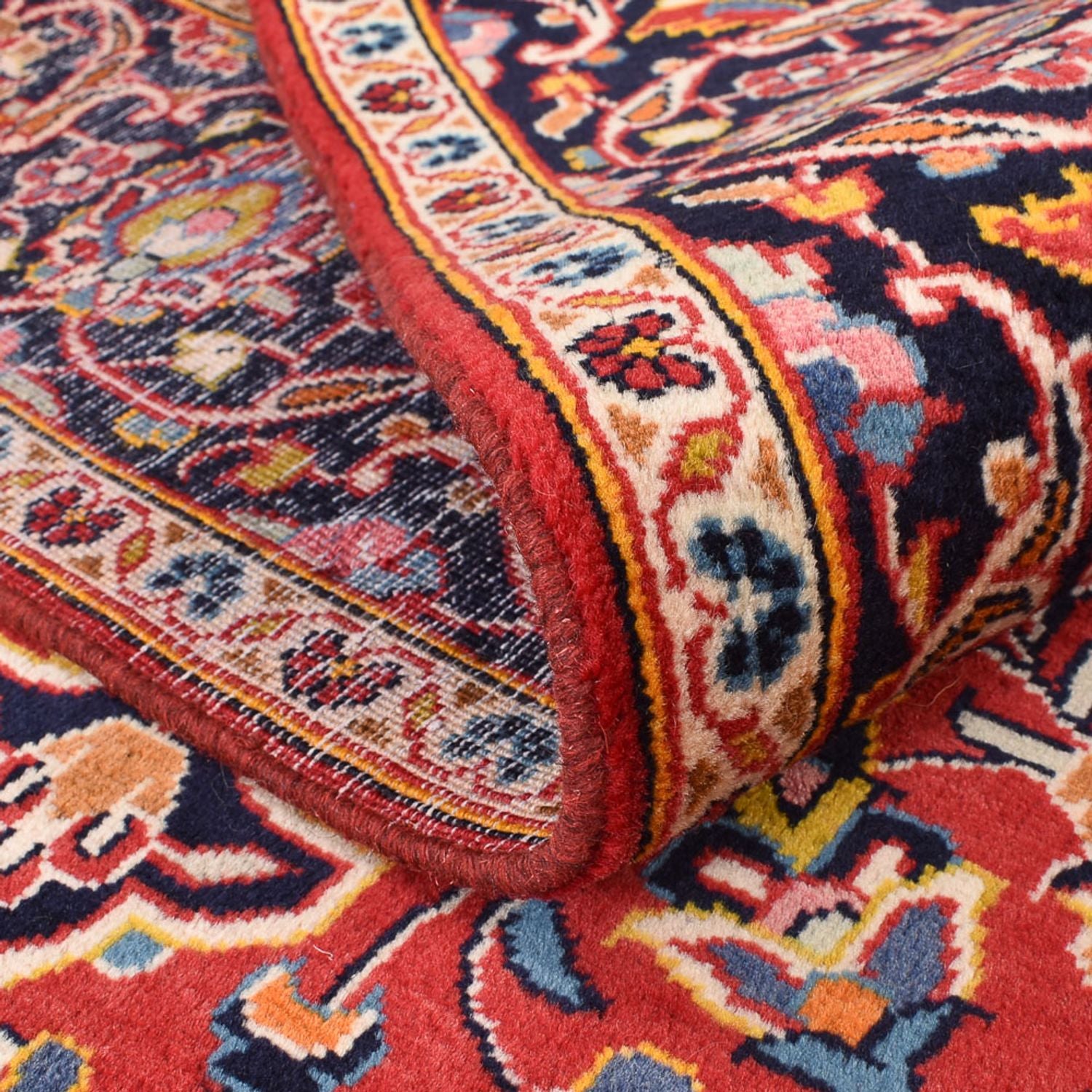 Perserteppich - Keshan - 234 x 147 cm - rot