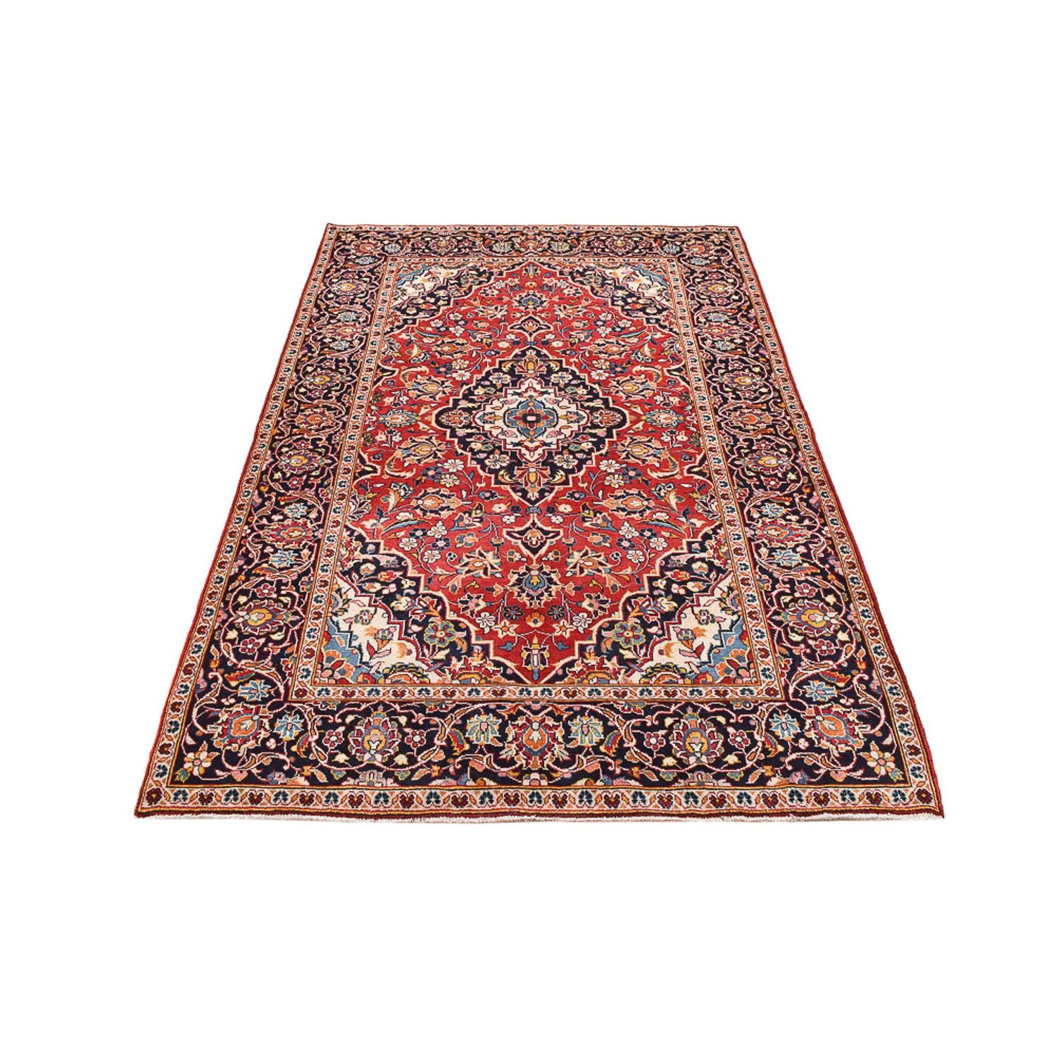 Perserteppich - Keshan - 234 x 147 cm - rot