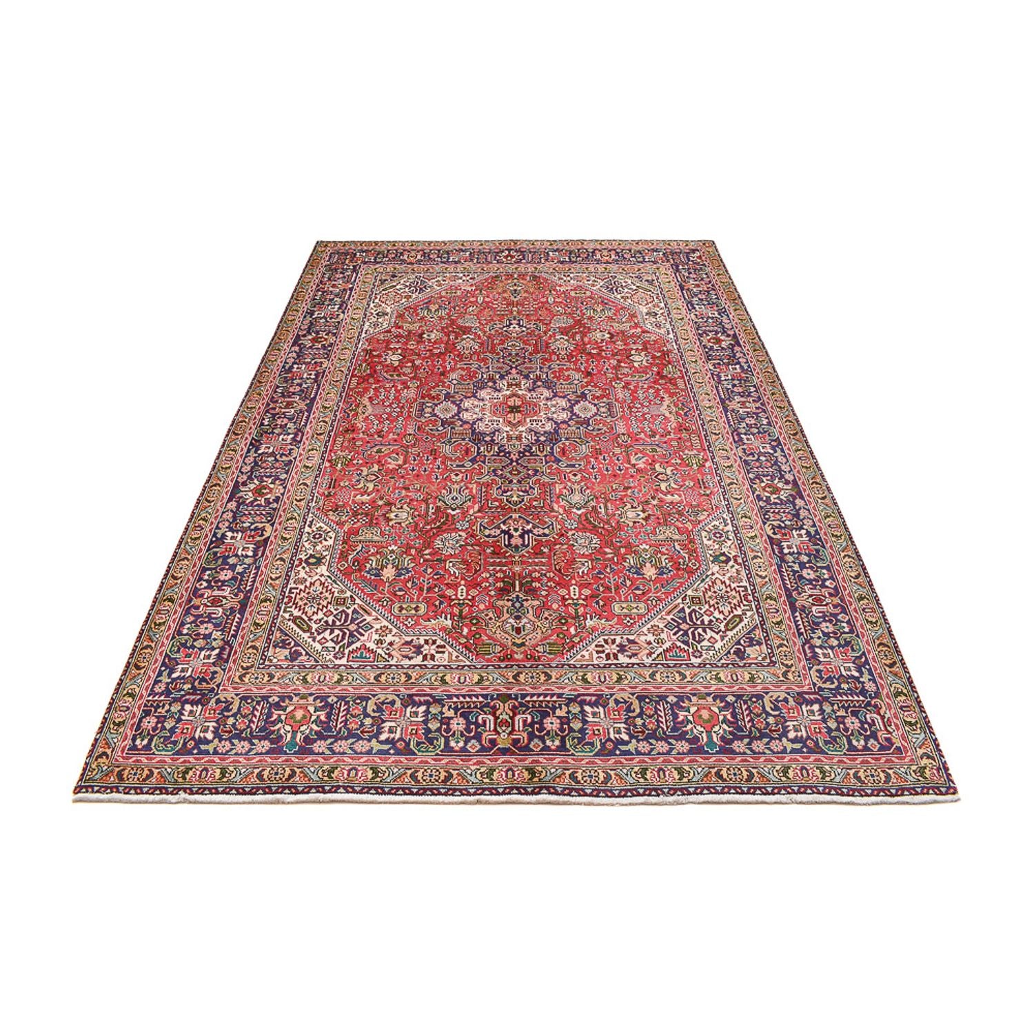 Perserteppich - Täbriz - 293 x 203 cm - rot