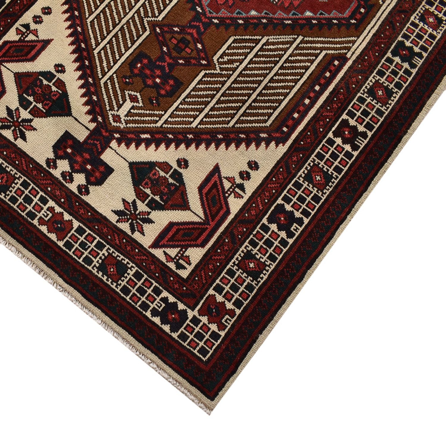 Läufer Perser - Nomadic - 338 x 100 cm - rot