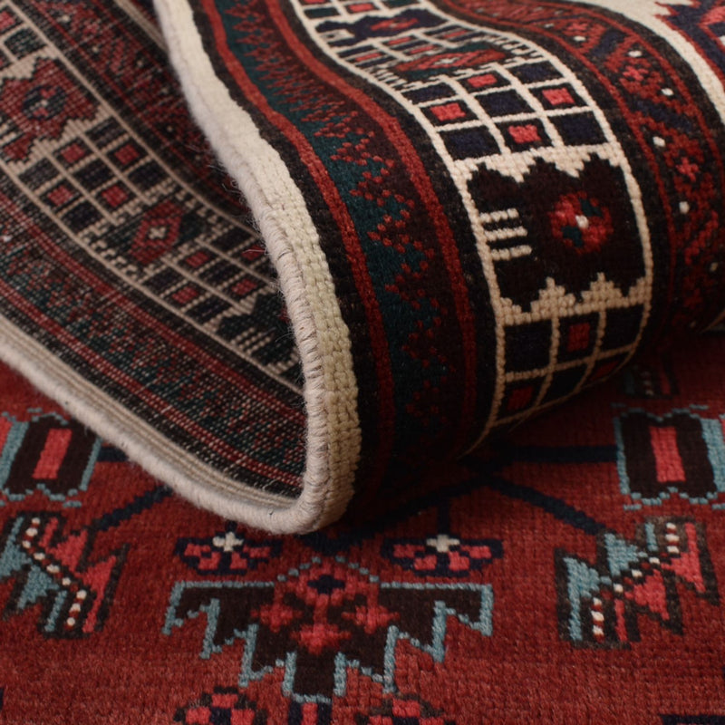 Läufer Perser - Nomadic - 338 x 100 cm - rot