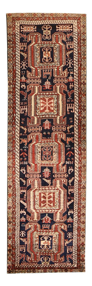 Läufer Perser - Nomadic - 325 x 100 cm - hellrot