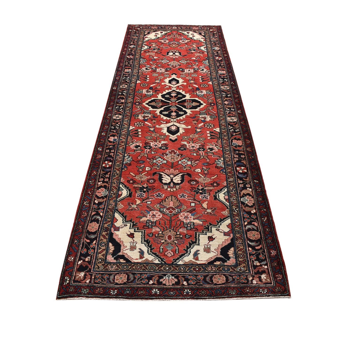 Läufer Perser - Nomadic - 346 x 114 cm - rot