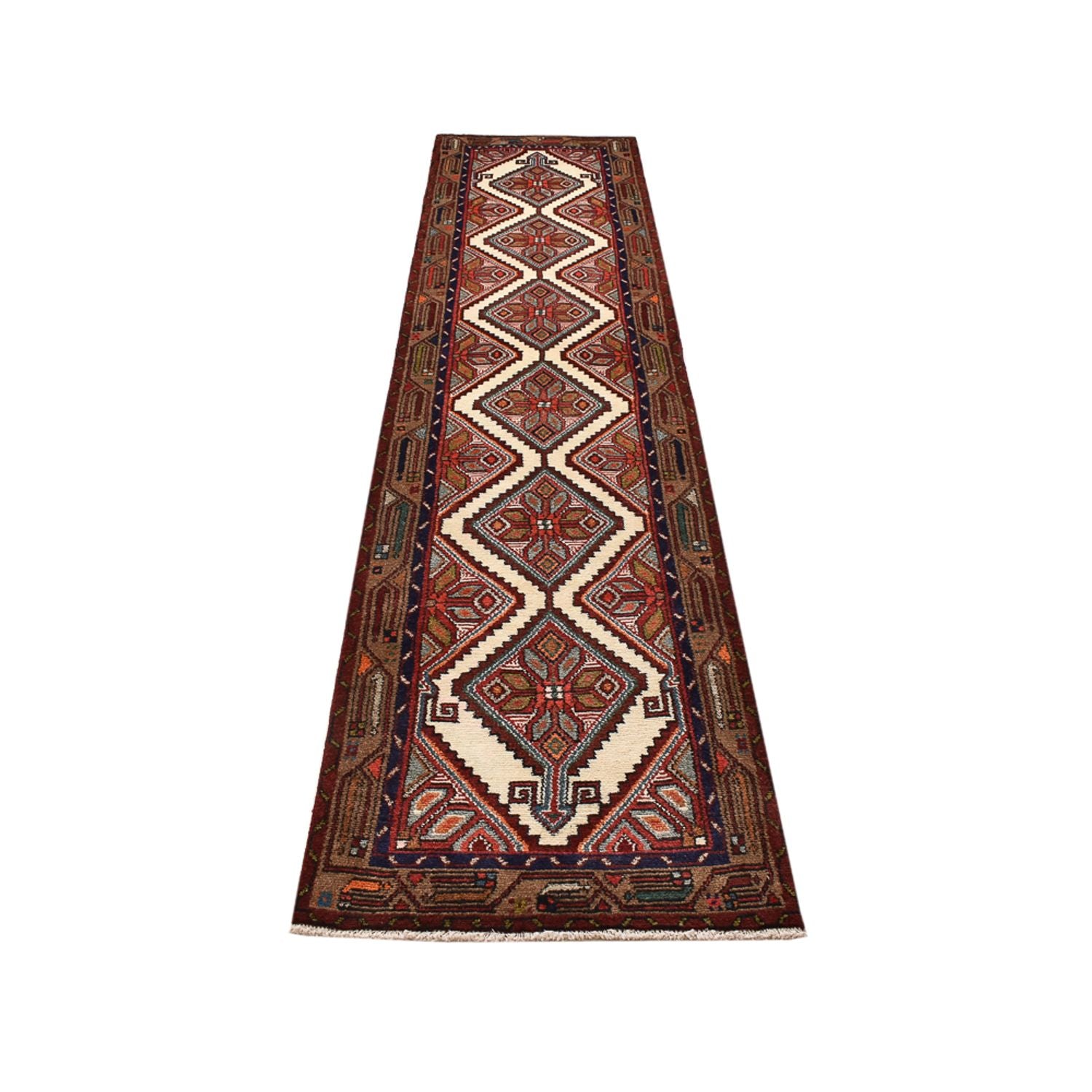 Läufer Perser - Nomadic - 311 x 73 cm - hellrot