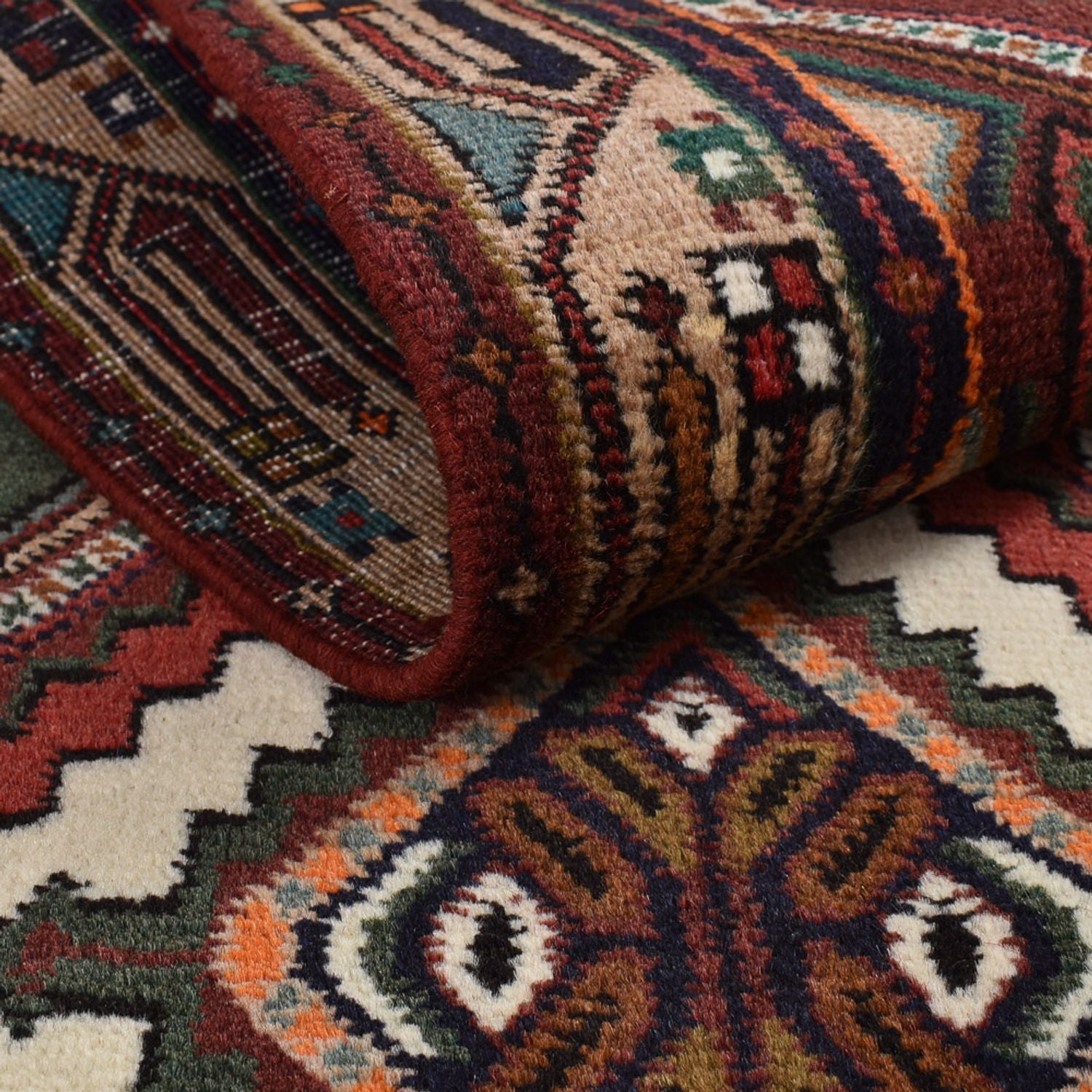 Läufer Perser - Nomadic - 295 x 73 cm - mehrfarbig