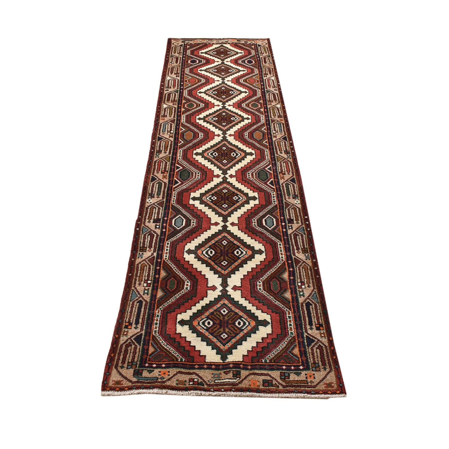Läufer Perser - Nomadic - 295 x 73 cm - mehrfarbig