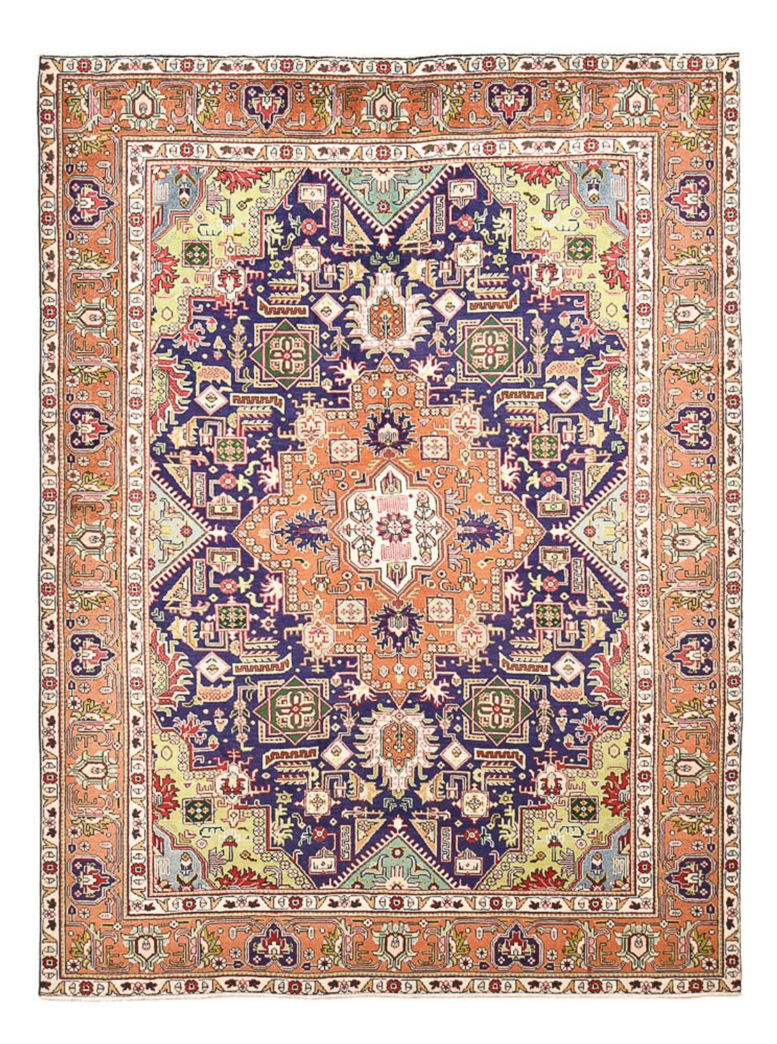 Perserteppich - Täbriz - 281 x 211 cm - mehrfarbig