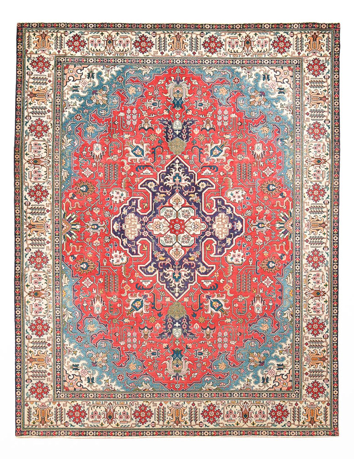 Perserteppich - Täbriz - 343 x 255 cm - rot