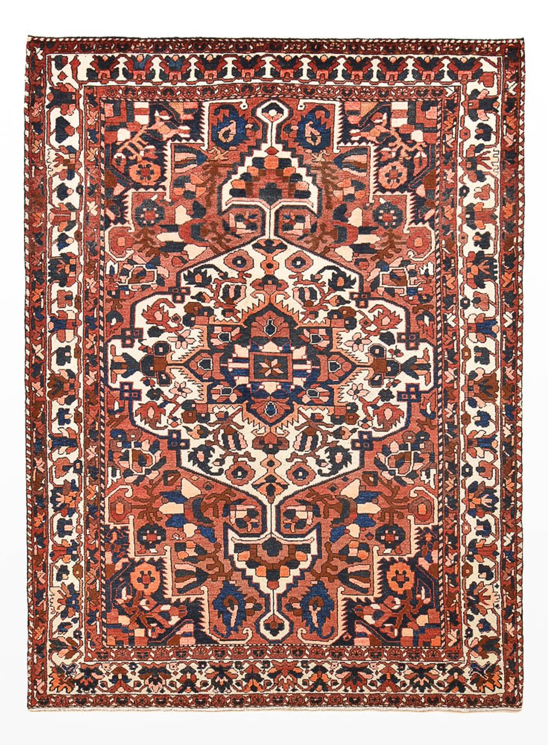 Perserteppich - Nomadic - 302 x 218 cm - dunkelbraun