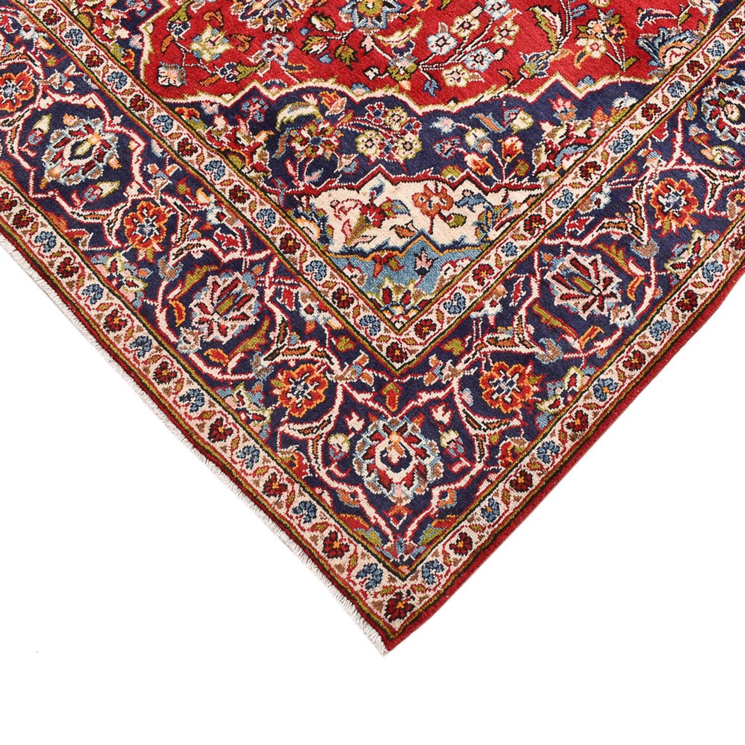 Perserteppich - Keshan - 260 x 148 cm - rot