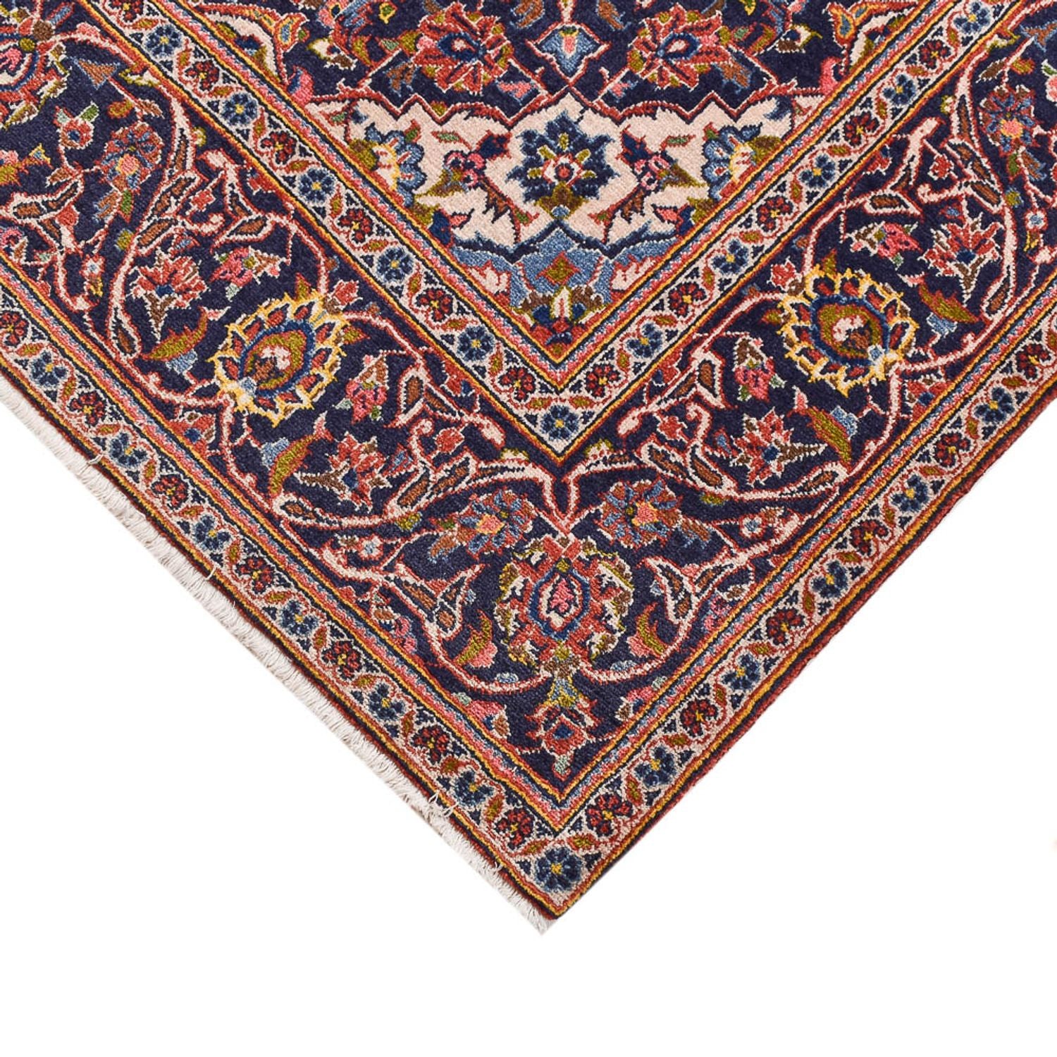 Perserteppich - Keshan - 210 x 140 cm - hellrot
