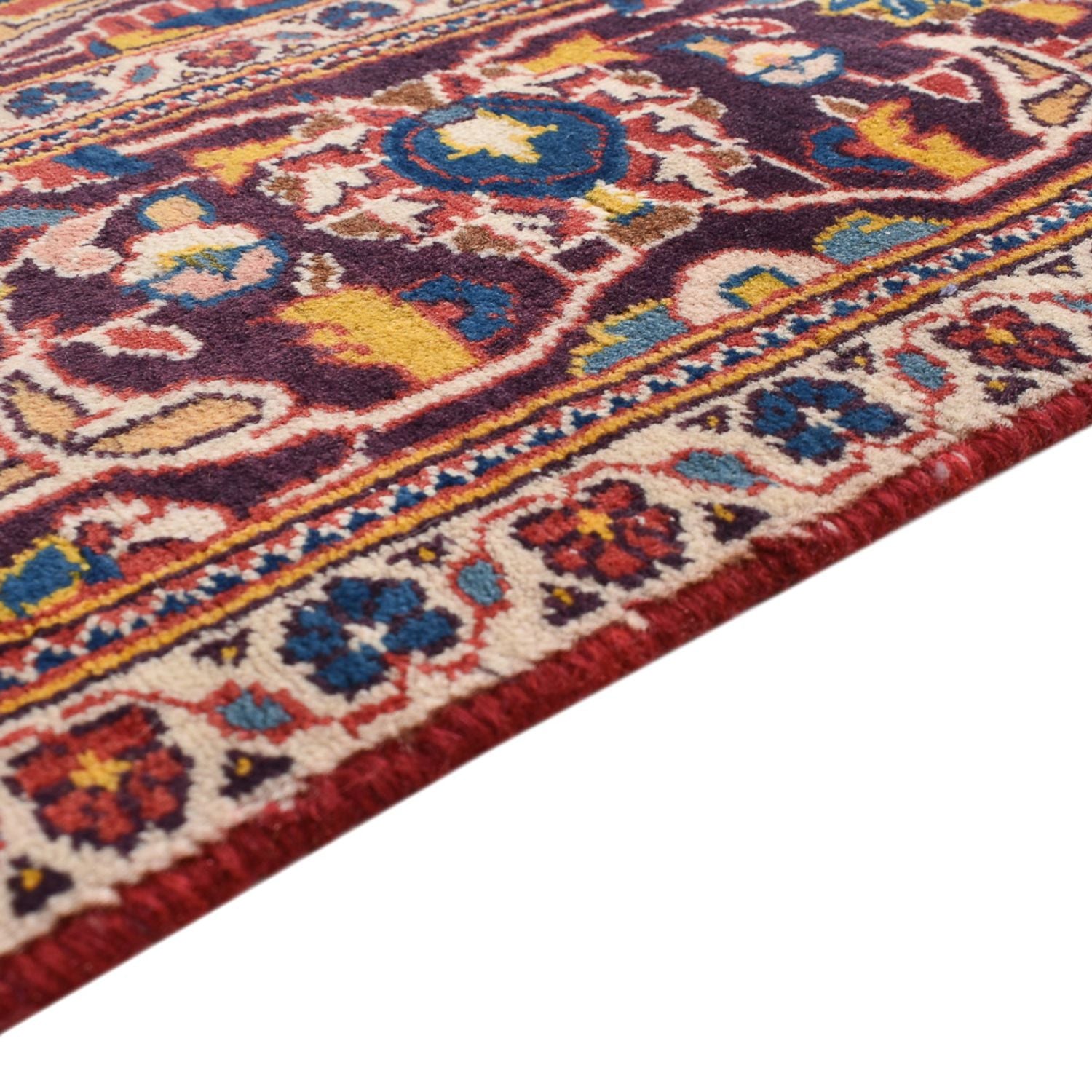 Perserteppich - Keshan - 220 x 136 cm - hellrot