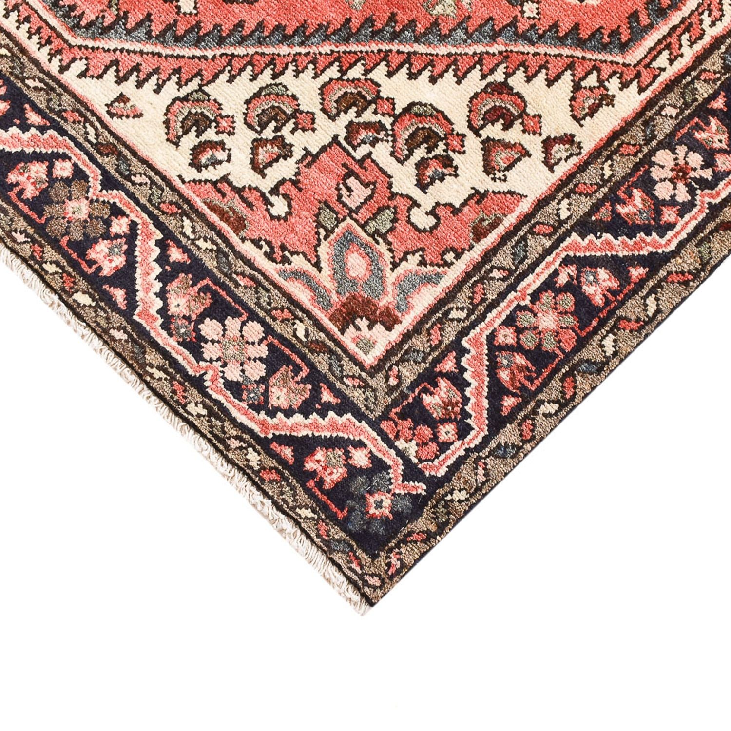 Perserteppich - Nomadic - 147 x 104 cm - hellrot