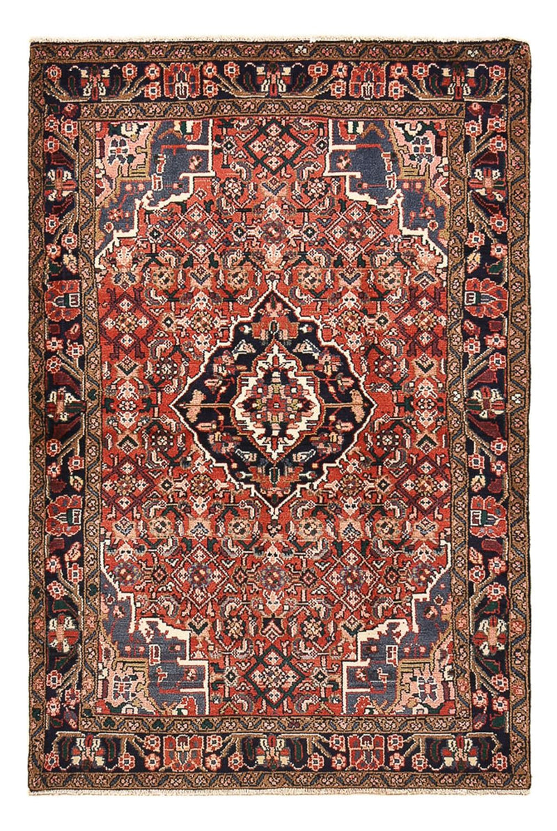 Perserteppich - Nomadic - 156 x 105 cm - dunkelrot
