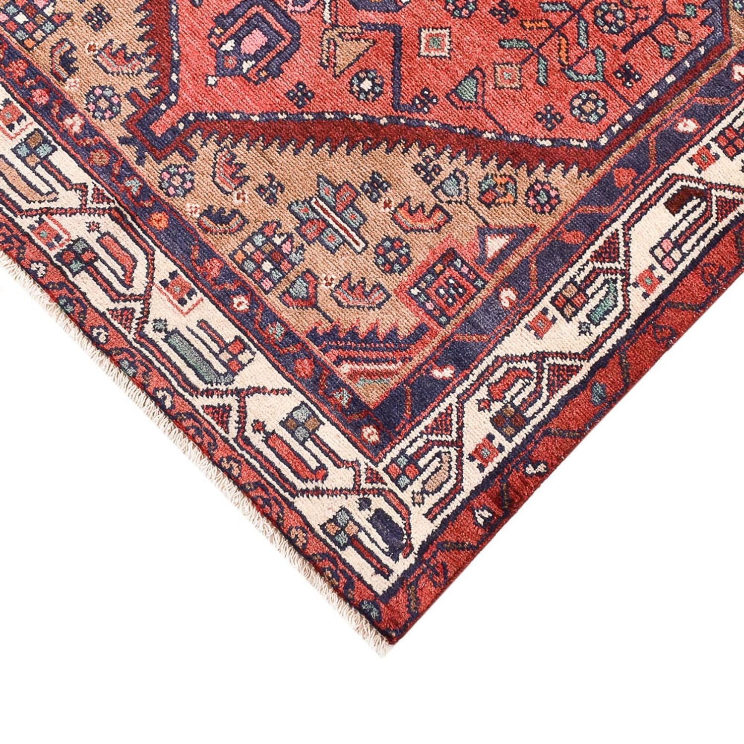 Perserteppich - Nomadic - 165 x 92 cm - hellrot