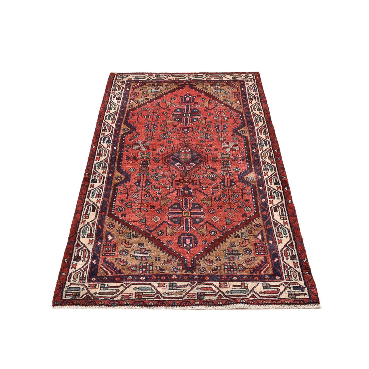 Perserteppich - Nomadic - 165 x 92 cm - hellrot