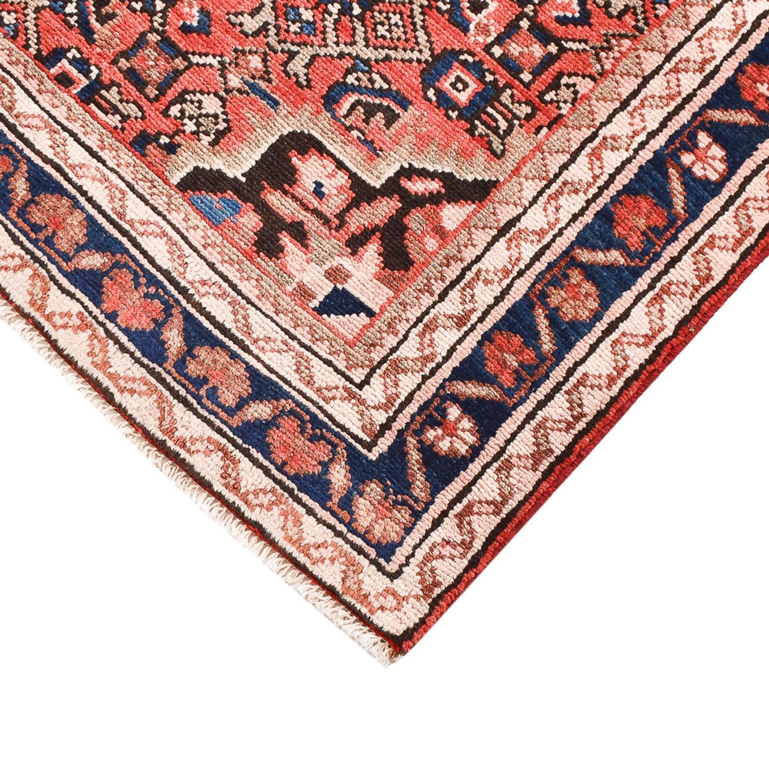 Perserteppich - Nomadic - 153 x 108 cm - hellrot