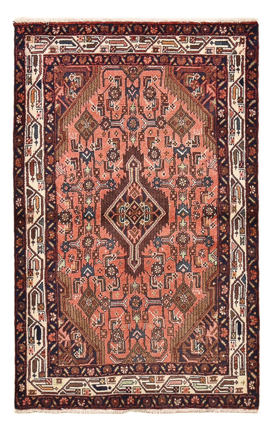 Perserteppich - Nomadic - 160 x 100 cm - hellrot