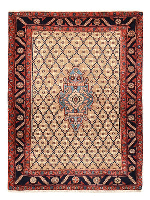 Perserteppich - Nomadic - 135 x 100 cm - mehrfarbig