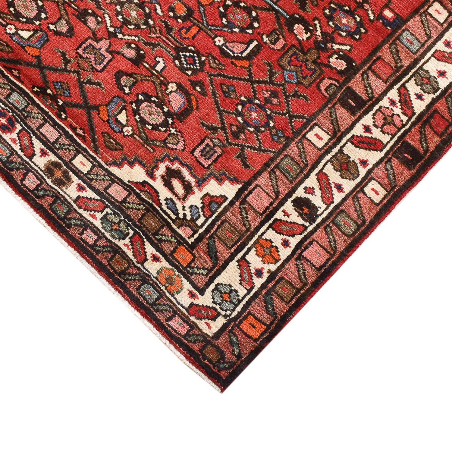 Perserteppich - Nomadic - 160 x 95 cm - rot