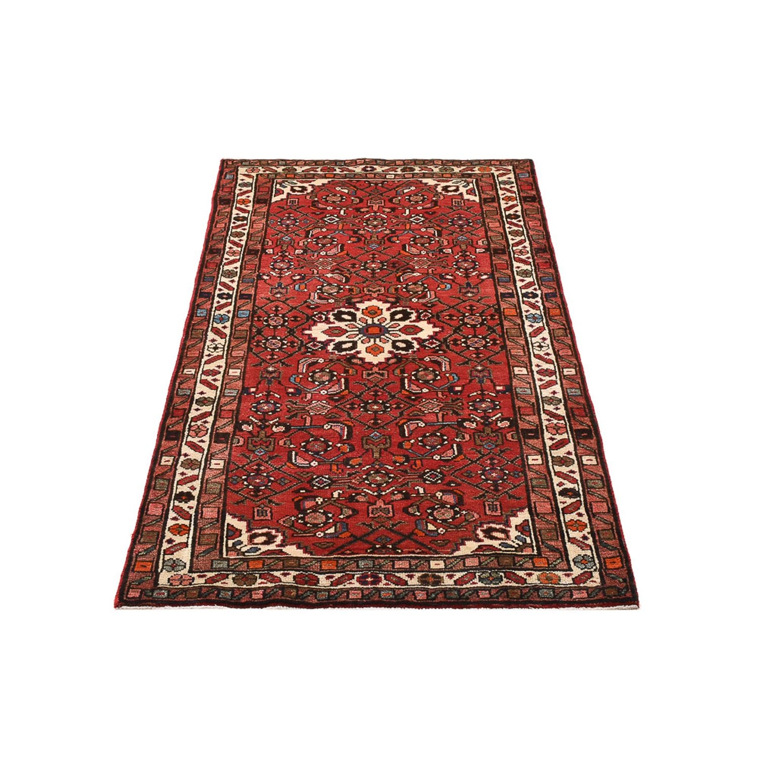 Perserteppich - Nomadic - 160 x 95 cm - rot
