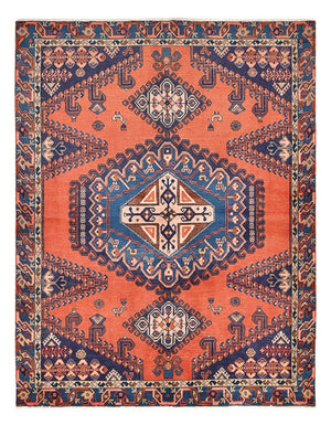 Perserteppich - Nomadic - 208 x 162 cm - mehrfarbig