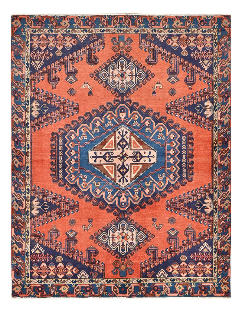 Perserteppich - Nomadic - 208 x 162 cm - mehrfarbig