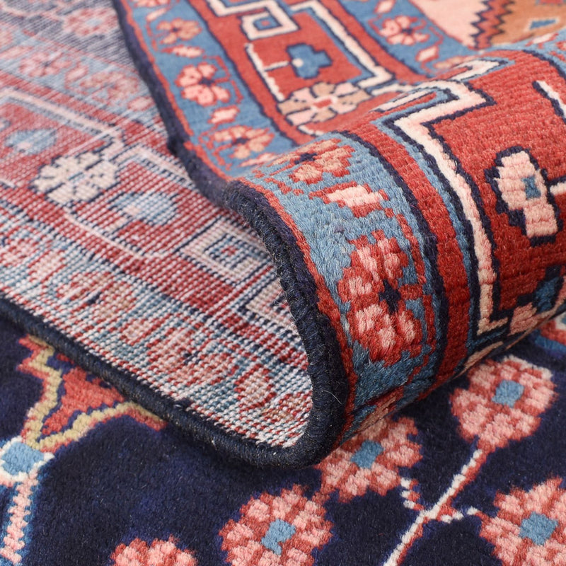 Perserteppich - Nomadic - 208 x 137 cm - dunkelblau