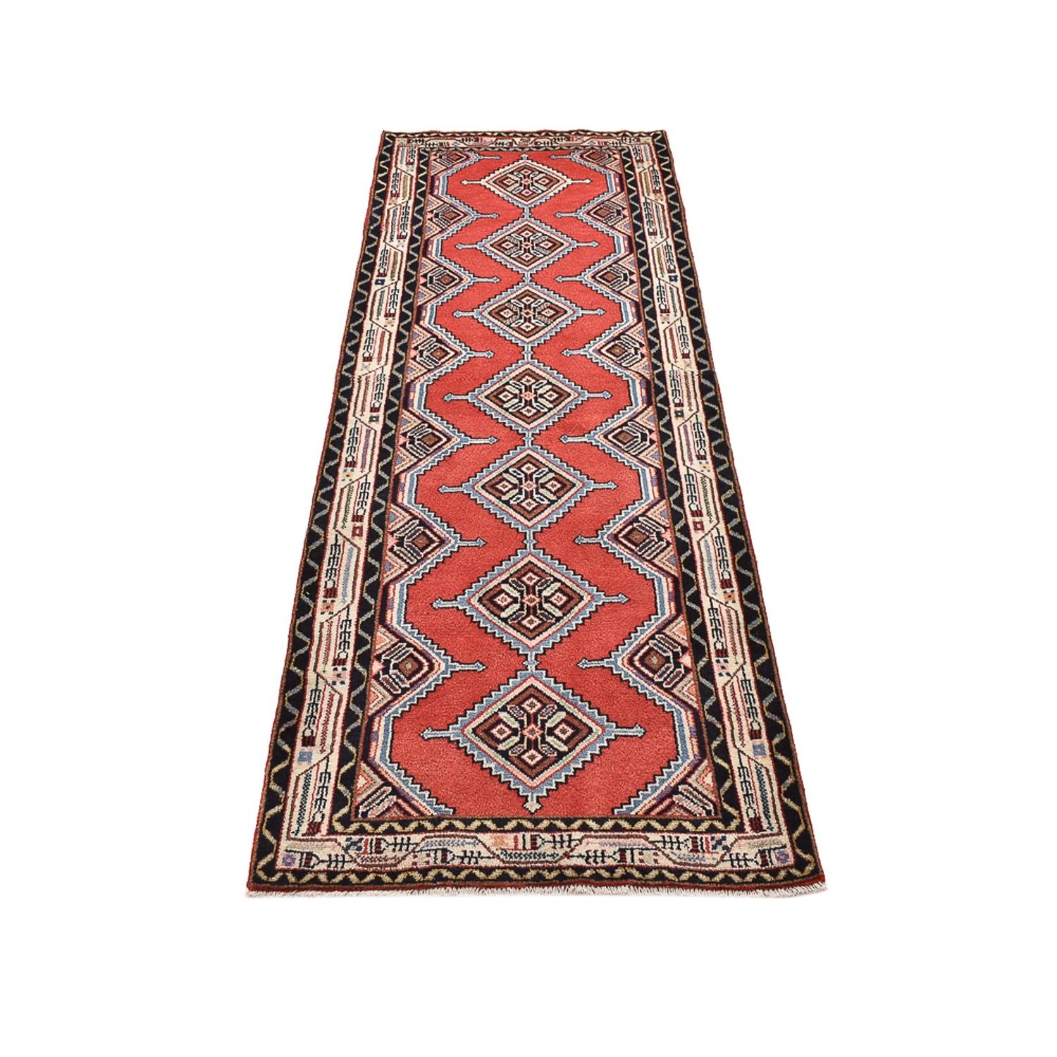 Läufer Perser - Nomadic - 219 x 77 cm - rot
